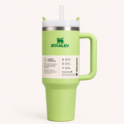 Stanley Adventure Quencher 40oz Tumbler (Free Steel Straw & Straw Stopper)
