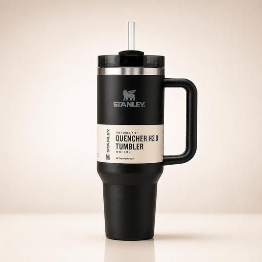 Black Stanley Adventure Quencher 40oz Tumbler