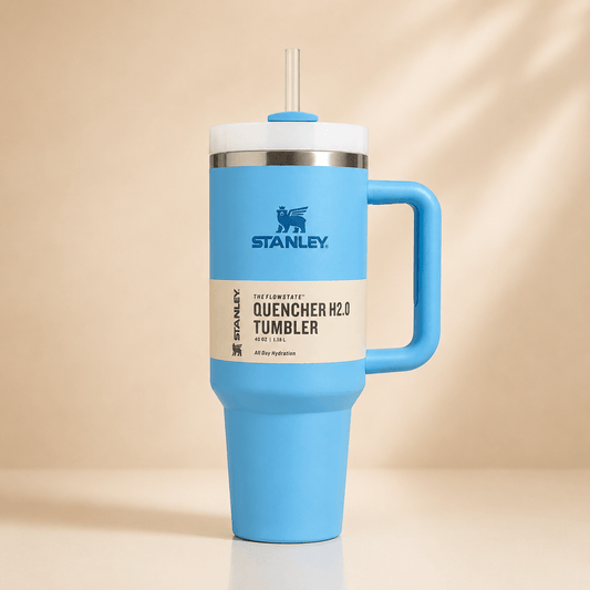 Stanley Adventure Quencher 40oz Tumbler Free Steel Straw & Straw Stopper